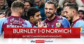 Burnley 1-0 Norwich City | Championship highlights