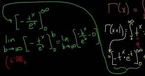 The Gamma Function: intro