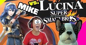 Mike Plays Super Smash Bros: Aww Cute Puppy! w/ Lucina Foe Battle (Wii U Face Cam) Pt. 4