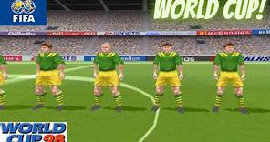 FIFA Road to World Cup 98, PlayStation - Gameplay ( professional difficulty ) World Cup Australia