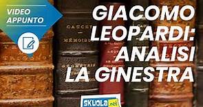Giacomo Leopardi: La ginestra