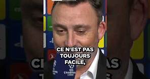 💥😳 Le coup de gueule de Franck Haise après la qualification de Lens en Europa League ! #Shorts