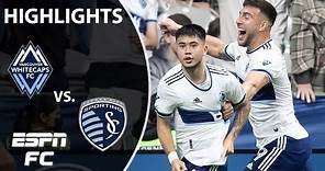 Ryan Raposo late goal fuels Vancouver past Sporting KC | MLS Highlights | ESPN FC