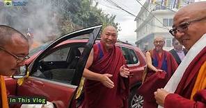 Welcome To Nepal His Holiness The 34th Menri Trizin Lungtok Dawa Dargyal Rinpoche