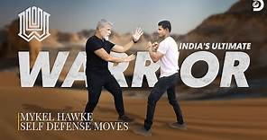 Mykel Hawke - Self Defense Moves | India's Ultimate Warrior | 14th March | Discovery Channel India