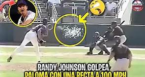 El día que RANDY JOHNSON MATÓ una PALOMA con UNA RECTA ALGO NUNCA ANTES VISTO | MLB