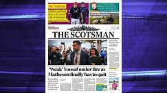 The Scotsman Bulletin Friday February 09 2024 #Humza #Matheson
