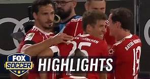 Corentin Tolisso extends Bayern's lead vs. Bayer Leverkusen | 2017-18 Bundesliga Highlights
