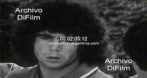 Alberto Tarantini firma contrato con River Plate 1980
