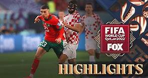 Croatia vs. Morocco Highlights | 2022 FIFA World Cup | Third Place Game