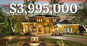 Touring a $4,000,000 home - Naples Florida Real Estate