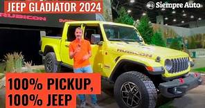 Jeep Gladiator 2024: Mejoras de la pickup mediana todoterreno | Siempre Auto