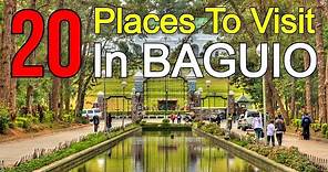 BAGUIO CITY Tourist Spots | 20 Places to Visit in BAGUIO