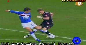 Fabio Quagliarella - 182 goals in Serie A (part 1/4): 1-41 (Ascoli, Sampdoria, Udinese 2000-2009)