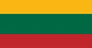Evolución de la Bandera de Lituania - Evolution of the Flag of Lithuania