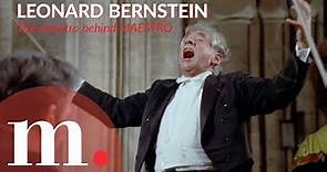 Leonard Bernstein: the maestro behind MAESTRO