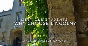 Why choose Lincoln College Oxford?