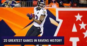 25 Greatest Games in Ravens History | Baltimore Ravens