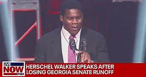 Herschel Walker speaks after losing Georgia Senate runoff race to Raphael Warnock | LiveNOW from FOX