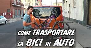Come trasportare la bici in auto (ebike comprese)