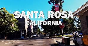 Santa Rosa, California - Driving Tour 4K