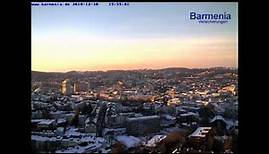 Ein Wintertag in Wuppertal - Webcam der Barmenia