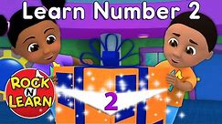 Learn About the Number 2 | Number of the Day: 2 | Learn Three with Manipulatives | Rock 'N Learn