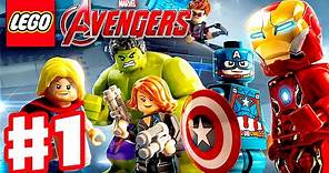 LEGO Marvel's Avengers - Gameplay Walkthrough Part 1 - Captain America, Iron Man, Thor, Hulk! (PC)
