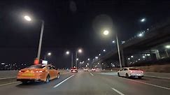 로파이 재즈를 들으면서 달리는 서울 도심 속 고속도로 | Driving on a highway in downtown Seoul while listening to lo-fi jazz