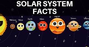 Facts about the Solar System | Lots of Planet Facts for Kids | Facts about the Solar System for Kids