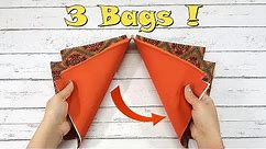 3 Practical Bags for Different Type Of Use | Quick and Easy To Make At Home