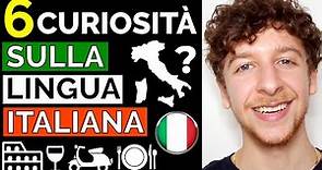 6 Curiosità Sulla Lingua Italiana (Sub ITA) | Imparare l’Italiano