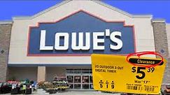 Look For THIS When Shopping At Lowes || Lowes Clearance BREAK-DOWN This Week..