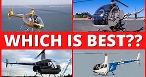 Want to Learn to Fly a Helicopter? Which is the Best Training Helicopter - For You?