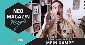 Buch Haul Hitler: Mein Kampf | NEO MAGAZIN ROYALE mit Jan Böhmermann - ZDFneo