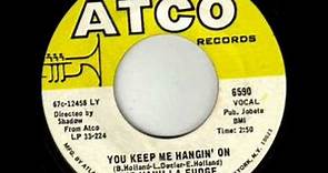 Vanilla Fudge - You Keep Me Hangin' On, Mono 1967 ATCO 45 record.