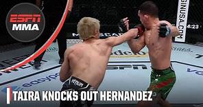 Tatsuro Taira beats Carlos Hernandez for 1st UFC knockout win | ESPN MMA
