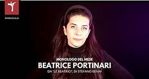 Il Monologo di Beatrice Portinari, da "Le Beatrici" di Stefano Benni