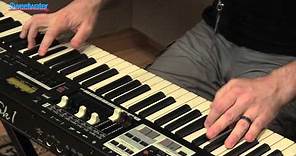 Hammond SK1-88 Portable Piano/Organ Demo at GearFest '13 - Sweetwater Sound