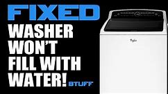 Solved: The Ultimate Fix for a Whirlpool Washing Machine That Won't Fill with Water!