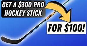 How to Get a $300 PRO Hockey Stick for $100!🤯