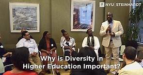 Our Faculty First-Look program aims to diversify faculty and leadership in higher education. Full video:... - NYU Steinhardt School of Culture, Education, and Human Development