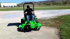 Mean Green Mowers' CXR-60RD S.A.M. Commercial Electric Zero Turn Mower