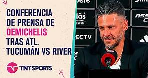 EN VIVO: Martín Demichelis habla en conferencia de prensa tras Atlético Tucumán vs. River