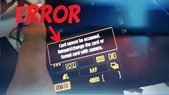 SD Card Error Cannot Access or Format | Solution on PC