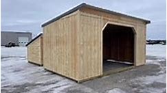 10x20 lean-to style wood sheds basic wood shed with no floor. $3600. #modernsheddesigninc Modern Shed Design Inc | Modern Shed Design Inc
