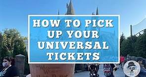 How To Pick Up Your Universal Orlando Tickets From The Ticket Kiosk - Universal Orlando Tips