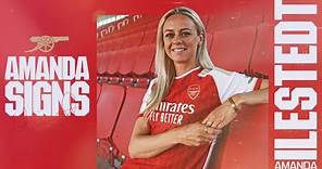 Amanda Ilestedt's first Arsenal interview