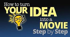 How to Turn Your IDEA into a MOVIE -- Step by Step (A Brief Overview of the Complete Process)
