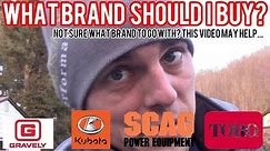 What Mower Brand Should You Buy? Kubota ➡️ Toro ➡️ Gravely ➡️ Scag ➡️ Wright